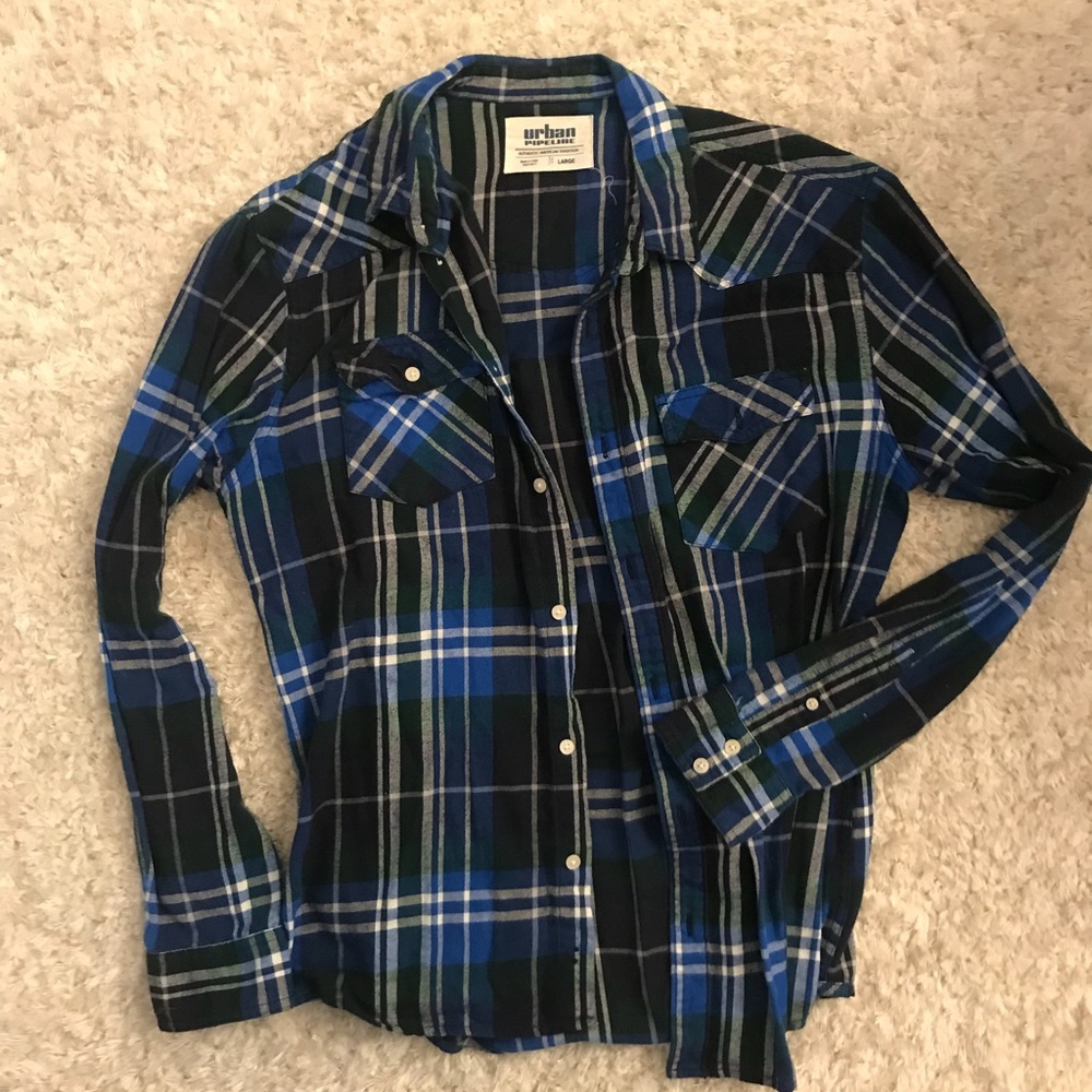 Urban Pipeline Flannel